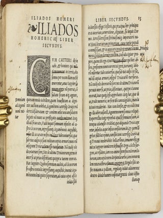 Ilias per Laurentium Valensem Romanu latina facta. . .