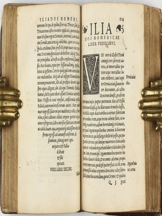 Ilias per Laurentium Valensem Romanu latina facta. . .