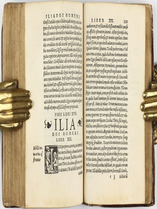 Ilias per Laurentium Valensem Romanu latina facta. . .