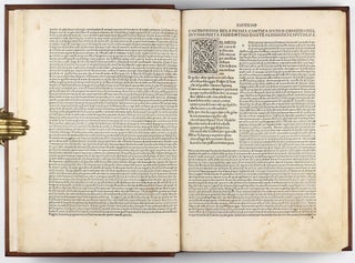 La Comedia, with the commentary of Christophoro Landino. Comento di christophoro Landino fiorentino sopra la comedia di Danthe alighieri poeta fiorentino.