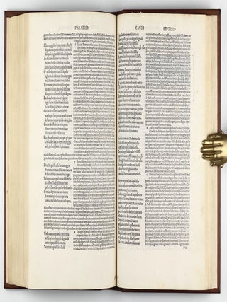 La Comedia, with the commentary of Christophoro Landino. Comento di christophoro Landino fiorentino sopra la comedia di Danthe alighieri poeta fiorentino.
