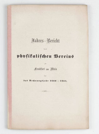 Ueber Telephonie durch den galvanischen Strom. In: Jahres-Bericht des physikalischen Vereins zu Frankfurt am Main für das Rechnungsjahr 1860-1861, pp. 57-64.