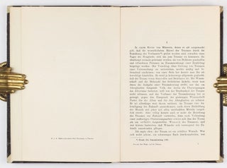 Der Wahn und die Träume in W. Jensens "Gradiva". Schriften zur Angewandten Seelenkunde - Herausgegeben von Prof. Dr. Sigm. Freud - Erstes Heft.