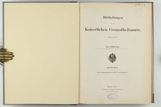 Zur Untersuchung von pathogenen Organismen / Zur Aetiologie des Milzbrandes / Ueber Desinfection / Die Aetiologie d. Tuberkulose.