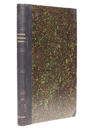 Die Arbeit der Verdauungsdrüsen. Translated from the Russian by Dr. A. Walther.