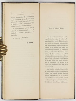 Die Arbeit der Verdauungsdrüsen. Translated from the Russian by Dr. A. Walther.