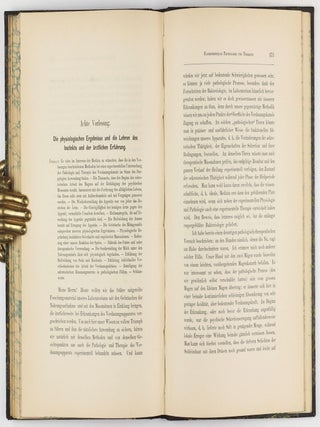 Die Arbeit der Verdauungsdrüsen. Translated from the Russian by Dr. A. Walther.