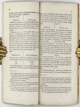 Neue Erfindung mittelst des Anschlagens an den Brustkorb, als eines Zeichens, verborgene Brust-Krankheiten zu entdecken. Im lateinischen Original herausgegeben, übersetzt und mit Anmerkungen versehen von Dr. S. Ungar. Begleitet mit einem Vorworte von Joseph Skoda.