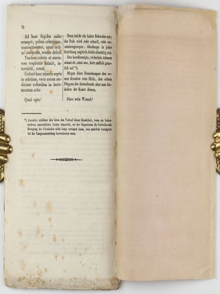Neue Erfindung mittelst des Anschlagens an den Brustkorb, als eines Zeichens, verborgene Brust-Krankheiten zu entdecken. Im lateinischen Original herausgegeben, übersetzt und mit Anmerkungen versehen von Dr. S. Ungar. Begleitet mit einem Vorworte von Joseph Skoda.