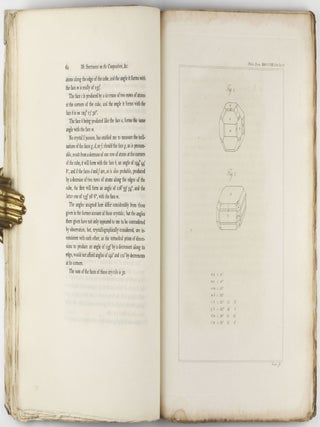 The Bakerian Lecture, on some New Phenomena of Chemical Changes produced by Electricity, particularly the Decomposition of the Fixed Alkalies, and the Exhibition of the New Substances which constitute their Bases; and on the General Nature of Alkaline Bodies. In: Philosophical Transactions of the Royal Society of London for the Year 1808, Vol. 98, part I and II, pp. 1-44 + 333-470.