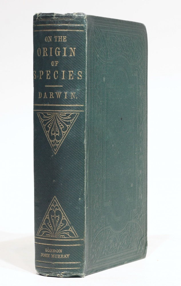 Item #003576 On the Origin of Species by Means of Natural Selection, or the Preservation of Favoured Races in the Struggle for Life. Second edition, second issue ('fifth thousand'). Charles DARWIN.