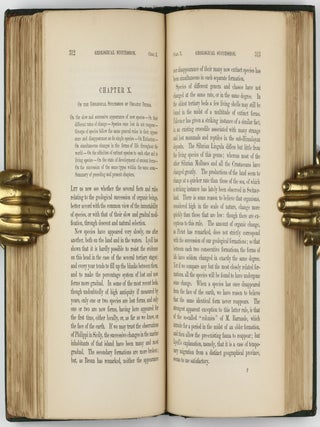 On the Origin of Species by Means of Natural Selection, or the Preservation of Favoured Races in the Struggle for Life. Second edition, second issue ('fifth thousand').