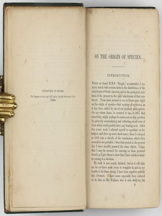 On the Origin of Species by Means of Natural Selection, or the Preservation of Favoured Races in the Struggle for Life. Second edition, second issue ('fifth thousand').
