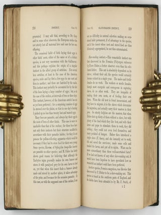 On the Origin of Species by Means of Natural Selection, or the Preservation of Favoured Races in the Struggle for Life. Second edition, second issue ('fifth thousand').