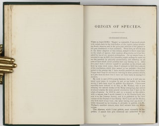The Origin of Species by Means of Natural Selection... Sixth edition (Thirteenth Thousand), with Additions & Corrections.
