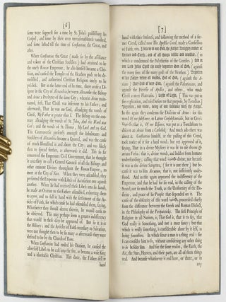 An Historical Narration concerning Heresie, and the Punishment thereof.