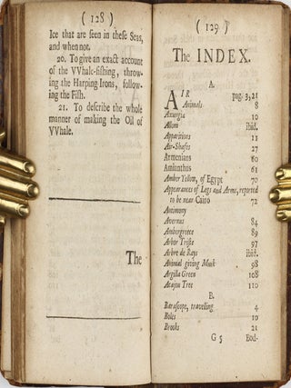 General heads for the natural history of a country, great or small; drawn out for the use of travellers and navigators ... To which is added, other directions for navigators, etc. with particular observations of the most noted countries in the world: by another hand.