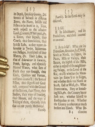General heads for the natural history of a country, great or small; drawn out for the use of travellers and navigators ... To which is added, other directions for navigators, etc. with particular observations of the most noted countries in the world: by another hand.