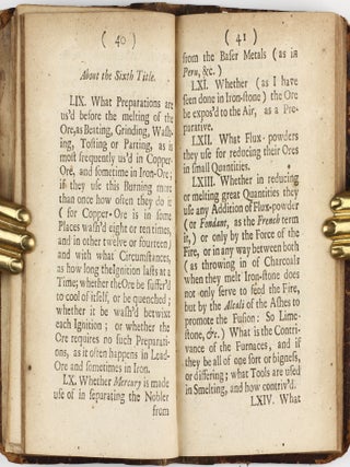 General heads for the natural history of a country, great or small; drawn out for the use of travellers and navigators ... To which is added, other directions for navigators, etc. with particular observations of the most noted countries in the world: by another hand.