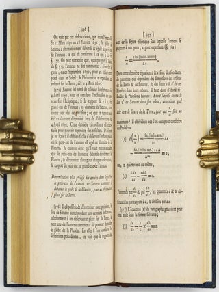 Essai sur les phénomènes relatifs aux disparitions périodiques de l'anneau de Saturne.