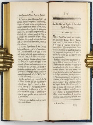 Essai sur les phénomènes relatifs aux disparitions périodiques de l'anneau de Saturne.