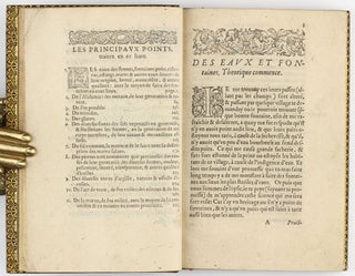Discours admirables, de la nature des eaux et fonteines, tant naturelles qu'artificielles, des métaux, des sels & salines, des pierres, des terres, du feu & des emaux.