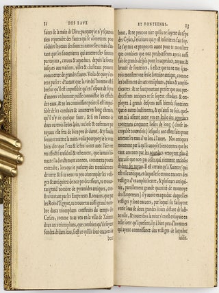Discours admirables, de la nature des eaux et fonteines, tant naturelles qu'artificielles, des métaux, des sels & salines, des pierres, des terres, du feu & des emaux.