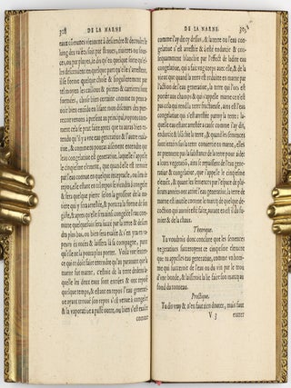 Discours admirables, de la nature des eaux et fonteines, tant naturelles qu'artificielles, des métaux, des sels & salines, des pierres, des terres, du feu & des emaux.