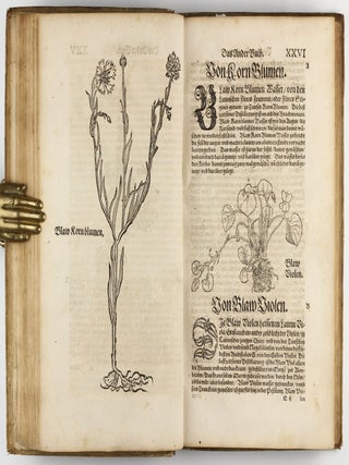 Distillierbuch der rechten Kunst, von Kreutern, Wurtzeln, Blumen, Samen, Früchten, unnd Gethier, ware Beschreibung unnd Abconterfaytung, wie man die Wasser davon bren(n)en, distillieren, halten und gebrauchen soll.