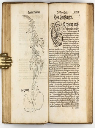 Distillierbuch der rechten Kunst, von Kreutern, Wurtzeln, Blumen, Samen, Früchten, unnd Gethier, ware Beschreibung unnd Abconterfaytung, wie man die Wasser davon bren(n)en, distillieren, halten und gebrauchen soll.