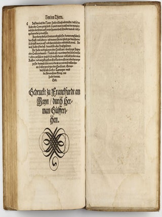 Distillierbuch der rechten Kunst, von Kreutern, Wurtzeln, Blumen, Samen, Früchten, unnd Gethier, ware Beschreibung unnd Abconterfaytung, wie man die Wasser davon bren(n)en, distillieren, halten und gebrauchen soll.