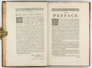 Micrographia: or some Physiological Descriptions of Minute Bodies made by Magnifying Glasses with Observations and Inquiries thereupon.