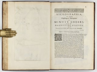 Micrographia: or some Physiological Descriptions of Minute Bodies made by Magnifying Glasses with Observations and Inquiries thereupon.
