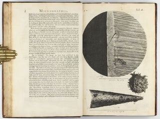 Micrographia: or some Physiological Descriptions of Minute Bodies made by Magnifying Glasses with Observations and Inquiries thereupon.