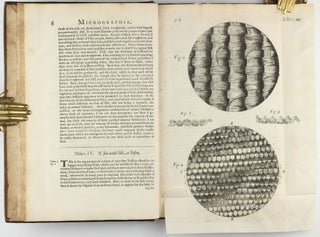 Micrographia: or some Physiological Descriptions of Minute Bodies made by Magnifying Glasses with Observations and Inquiries thereupon.