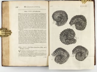 Micrographia: or some Physiological Descriptions of Minute Bodies made by Magnifying Glasses with Observations and Inquiries thereupon.