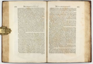 Micrographia: or some Physiological Descriptions of Minute Bodies made by Magnifying Glasses with Observations and Inquiries thereupon.