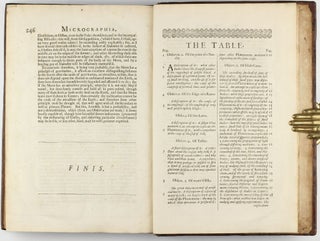 Micrographia: or some Physiological Descriptions of Minute Bodies made by Magnifying Glasses with Observations and Inquiries thereupon.