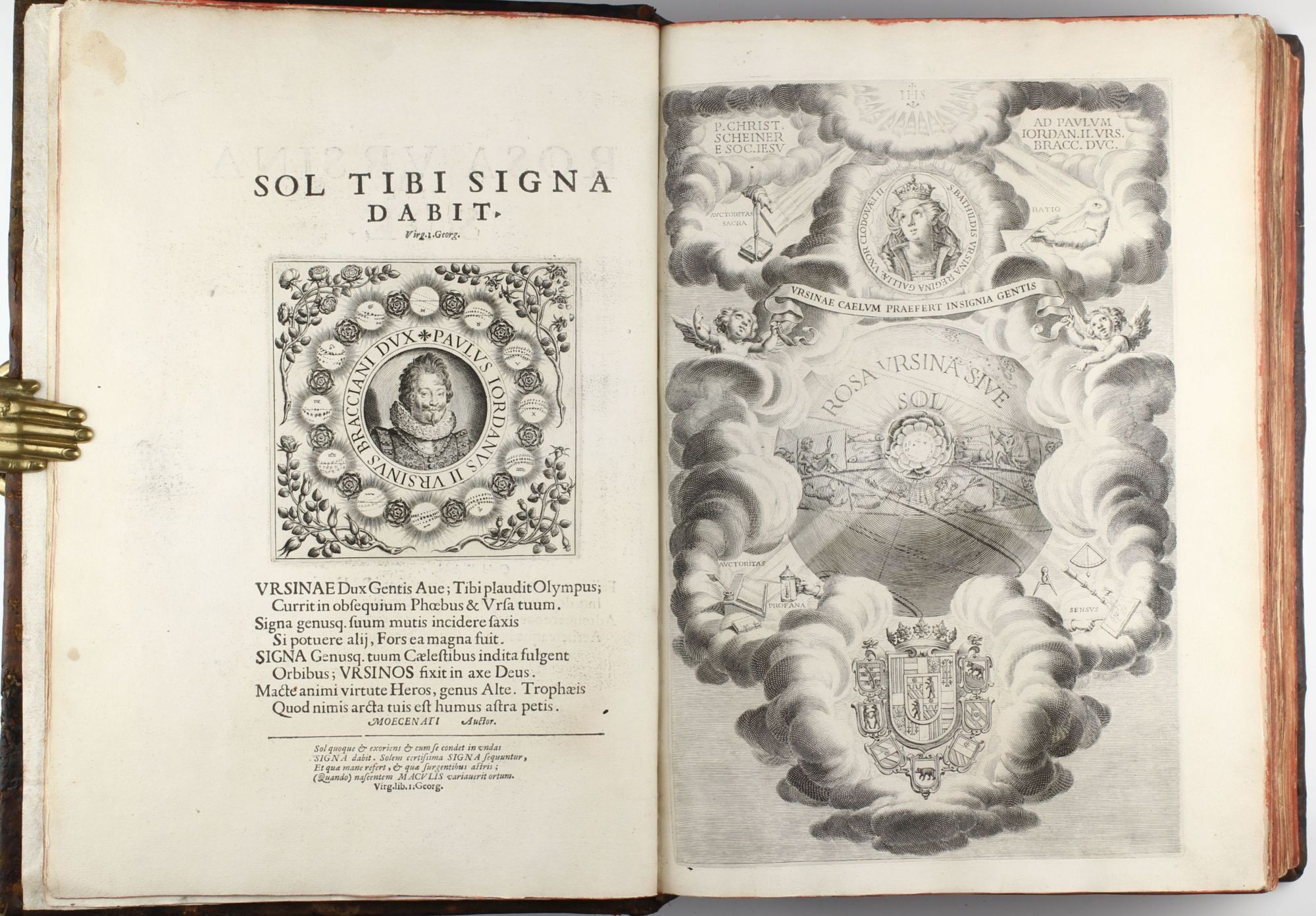 Sivesol Rosa ursina sive Sol ex admirando facularum & macularum suarum ...