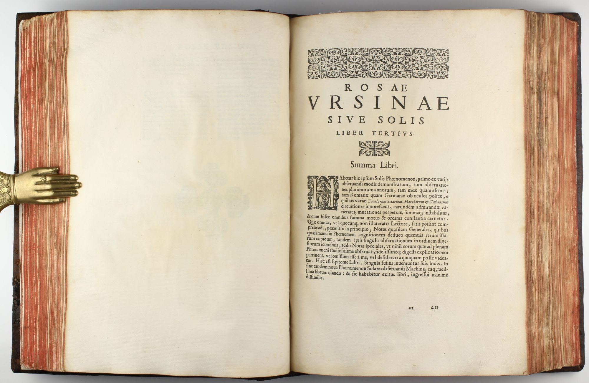 Sivesol Rosa ursina sive Sol ex admirando facularum & macularum suarum ...