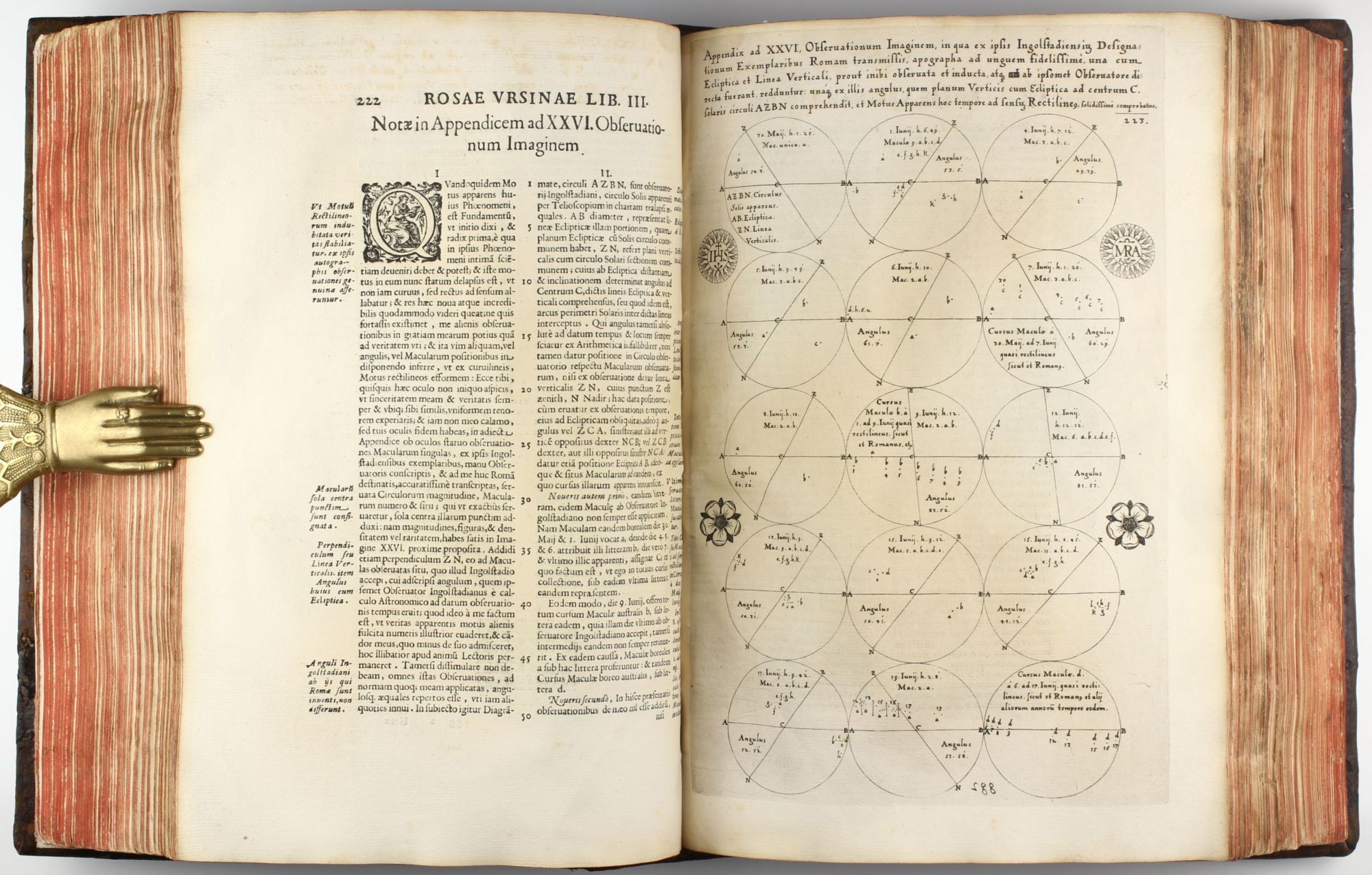 Sivesol Rosa ursina sive Sol ex admirando facularum & macularum suarum ...