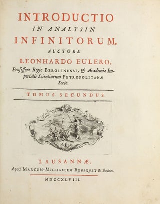 Introductio in analysin infinitorum. Tomus primus . . . -secundus.