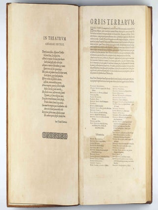 Theatrum orbis terrarum.