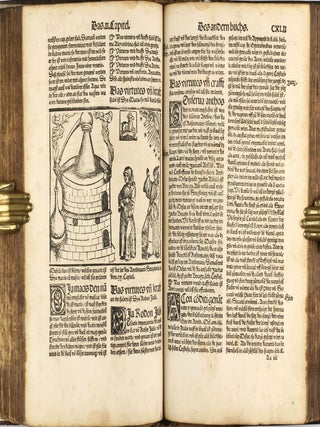 Das buch zu distillieren die zusamen gethonen ding Composita genant durch die einzige(n) ding und das buch Thesaurus pauperu(m) für die armen durch experiment ... zu trost un(d) heil de(r) menschen un(d) nutzlich ir leben und leib daruß zu erlengeren und in gesuntheit zu behalten.