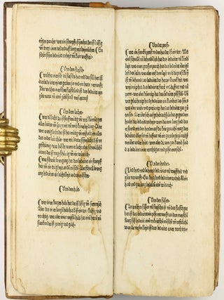 Das Buch der Natur / Regimen sanitatis - Das ist von der ordenung der gesuntheyt.