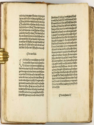 Das Buch der Natur / Regimen sanitatis - Das ist von der ordenung der gesuntheyt.