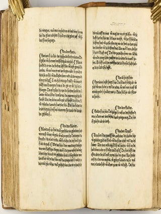 Das Buch der Natur / Regimen sanitatis - Das ist von der ordenung der gesuntheyt.