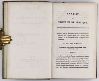 Le daguerréotype. In: Annales de Chimie et de Physique, vol. 71, 1839, pp. 313-340.