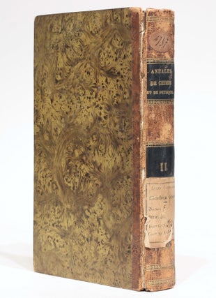 Memoire sur la diffraction de la lumiere - Théorie de la diffraction / Suite du memoire sur la diffraction de la lumiere. In: Annales de Chimie et de Physique, Vol. XI, pp. 246-296 and 337-378, 1 folding engraved plate.