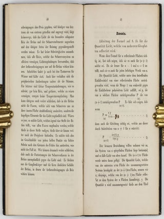 Beschreibung eines Augen-Spiegels zur Untersuchung der Netzhaut im lebenden Auge.